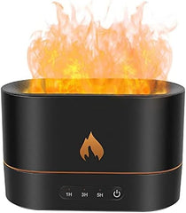 Flame Air Humidifier | Ultrasonic Aromatherapy Diffuser with Volcanic Flame Effect