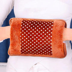 Rechargeable Electric Hot Water Bottle - Quick Heat in 15 Minutes, Portable & Effective for Muscle Pain Relief, Neck, Back, and Lumbar Pain | Long-Lasting Warmth for Up to 8 Hours | Safe, Easy-to-Use