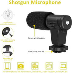 Live Set Fill Light Selfie Stick Tripod – Foldable, with Microphone & Adjustable Lighting