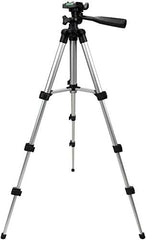 ETH-337: Black and Silver 50-Inch Camera Tripod Stand for Canon EOS Series (1100D, 500D, 550D, 600D)