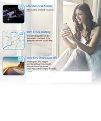 K18 4G SIM Car DVR – Full HD 1080P Mini Dash Cam with Remote Car Assist, CMSV6 Monitor, GPS Tracking, and 24-Hour Parking Surveillance