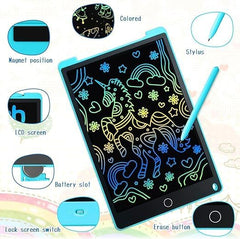 12-Inch LCD Writing Tablet | Magnetic Drawing Pad for Kids | Educational Doodle Board Toy
