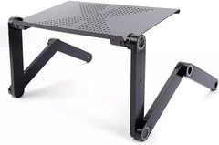 Adjustable Aluminum Laptop Desk | Portable Folding Stand for Laptops & Tablets