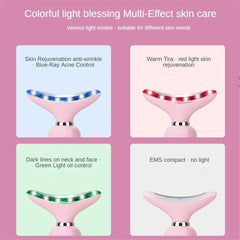 Beauty Neck Protection Skin Rejuvenation Massager | USB Charging Visual Skin Care Tool