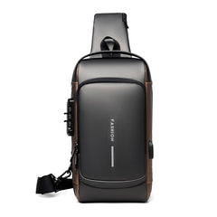 Men's Lightweight Multi-Functional Chest Bag | Large Capacity Waterproof Crossbody Shoulder Bag