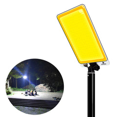 DC 12V Dual-Color LED Camping Light | Telescopic Rod Outdoor Light for BBQ, Night Parties & Camping