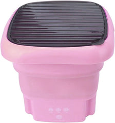 Portable Washing Machine | Mini Foldable Washer & Dryer Combo with Soft Spin Dry