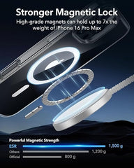 MagSafe Compatible Magnetic Phone Case | Military-Grade Shock Protection for iPhone 16 Series