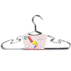 Stainless Steel Flexible Sturdy Clothes Hangers Set – Rust-Resistant, Slim Space-Saving Design, Set of 10 for Heavy Garments and Daily Use