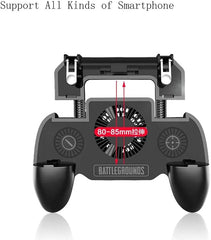 L1 R1 Gaming Controller Joystick | PUBG Mobile Gamepad for Android & iPhone | Built-In 2500mAh Battery