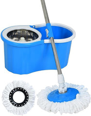 Rotate Stainless Steel Wringer Spin Mop Bucket System | 360° Spin Technology for Efficient Floor Cleaning | Durable, Easy-to-Use, and Convenient Home Cleaning Tool
