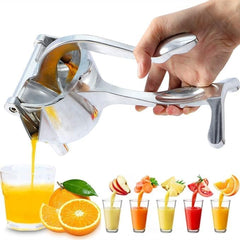 Manual Fruit Juicer with Steel Handle | Hand-Operated Citrus Press for Fresh Juice | Perfect for Oranges, Lemons, and Other Fruits