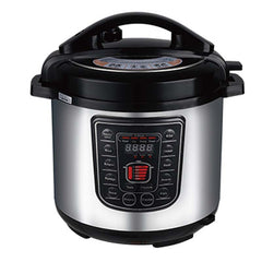 8L Smart Digital Pressure Cooker – Multi-Function Electric Rice Cooker with Non-Stick Inner Pot, LED Display & Stainless Steel Design for Fast, Healthy Cooking