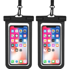 Waterproof Phone Pouch, IPX8 Waterproof Cell Phone Case for All Mobile Phones | Essential Dry Bag with Touchscreen-Friendly Design for Beach, Cruise, Swimming, and Outdoor Activities