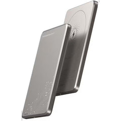 5000mAh MagSafe Power Bank – Ultra-Slim 15W Wireless Charger with Aluminum Body, Fast Charging Compatible with iPhone & Android (Multi-Device Support)