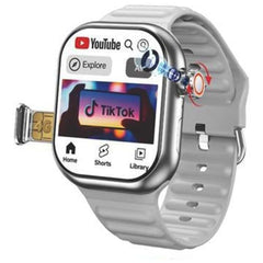 ST12 Smart Watch with 2.2" Full Touchscreen, 4G SIM Support, 3 Stylish Straps & Wireless Charger – Multi-Color for Men & Women