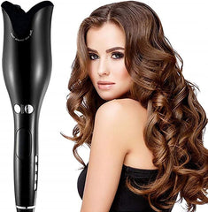 Spin N Curl Ceramic Rotating Hair Curler | Automatic Curling Iron for Effortless Curls & Waves | Fast Heating, Safe & Easy-to-Use Hair Styling Tool