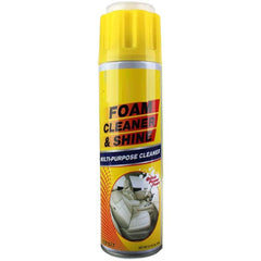Multi-Purpose Foam Cleaner & Shine - 600g All-in-One Interior Restorer for Cars, Furniture & Home Use | Deep Cleaning, UV Protection & Long-Lasting Shine