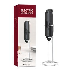 Household Portable Reusable Electric Milk Frother | Perfect for Lattes, Cappuccinos, and Hot Beverages | Handheld Milk Steamer