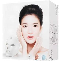 7-Color LED Light Therapy Face Mask – Professional Skin Rejuvenation Device for Anti-Aging, Acne Treatment, Wrinkle Reduction & Firm, Radiant Complexion at Home
