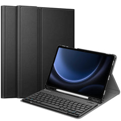 Keyboard Case for Samsung Galaxy Tab with Multi-Touch Trackpad, Backlit Keys, Smart Arabic-English Layout, and Integrated S-Pen Slot