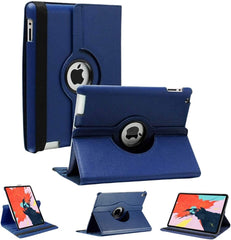 iPad Pro 12.9" Case (2015–2017) – 360° Rotating Wallet Folio with Auto Sleep/Wake, Card Slots & Shockproof Protection (Multi Colour)