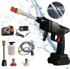 Cordless Pressure Washer | 48V Portable Electric Power Washer Gun | High-Pressure Handheld Cleaner for Car Wash, Garden Watering & Outdoor Cleaning Tasks