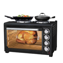 35L Electric Oven Toaster Grill – 6-in-1 Countertop Convection Oven with Rotisserie, Pizza, Baking, Toasting & Grilling Functions for Home Kitchen