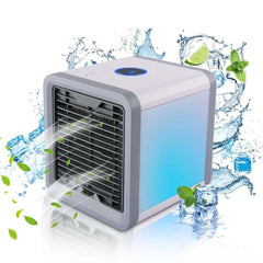 3-in-1 Arctic Air Cooler – Portable Mini AC, Humidifier & 7-Color LED Light | Ultra Quiet, Energy Efficient Cooling Fan for Home, Office & Travel