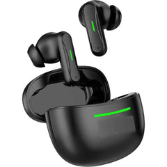 TWS Wireless Earbuds with ENC Noise Cancellation - Bluetooth 5.1, HD Sound, Long Battery Life, Touch Control, Type-C Charging & Compact Short Handle Design