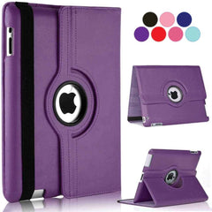iPad 10.2/10.5 Case – 360° Rotating PU Leather Smart Folio Cover with Auto Sleep/Wake, Shockproof Protection & Multi-Angle Stand for Daily, Work & Travel Use (Multi Colour)