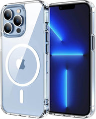 Compatible Magnetic Phone Case with Camera Control – Military-Grade Shockproof Protection for iPhone 13, 13 Mini, 13 Pro & 13 Pro Max