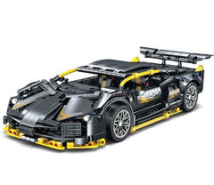 1215-Piece Sports Car Building Blocks Set - 1:14 Scale Supercar Model, STEM Engineering Toy for Boys, Girls & Adults, Collectible Display Racing Kit