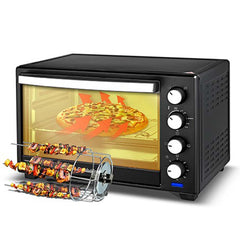 55L Electric Countertop Oven OE-1419 – Multi-Function Convection Toaster Oven with Rotisserie, Auto Shut-Off, and Stainless Steel Heating for Baking, Toasting & Broiling