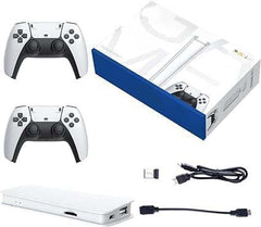 Retro Game Stick M15 | 64GB Plug & Play TV Gaming Console | 20,000+ Classic Games | 4K HDMI-Compatible Output with Dual Wireless Controllers