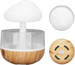 Rain Cloud Humidifier | 450ml Portable Mini Cool Mist Humidifier | USB LED Air Diffuser for Baby Bedroom, Office, Travel & Home Use