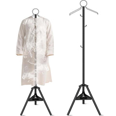 175cm Hanging Clothes Steamer Rack with Incense Burner – Multi-Color Garment Drying Stand, Space-Saving Organizer & Aromatherapy Holder for Home, Bedroom & Laundry Room