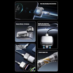 140W Smart Auto Disconnect Charging Adapter