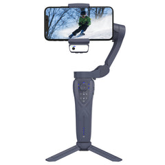 Handheld Gimbal F12 Camera Stabilizer with Tripod | Smart Face Tracking via App | 2-in-1 Selfie Stick & Horizontal Stabilizer for Smooth Video Recording
