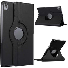 360° Swivel Leather Cover for Honor Pad 8 12" – Anti-Fall Stand, Multi-Angle Viewing & Auto Wake/Sleep Smart Case with Full Protection
