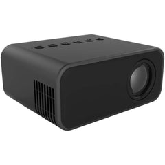Mini Pocket Projector | HD Portable Movie Projector with Phone Screen Mirroring | Compact Black Design for Home Entertainment, Travel, Gaming & Outdoor Movie Nights