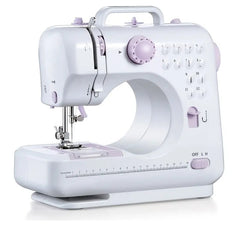 European Standard Home Sewing Machine | 2-Speed Stitching with Front/Back Function | Thick Fabric Locking, Night Light & Guide Locking Eye for Easy Home Sewing