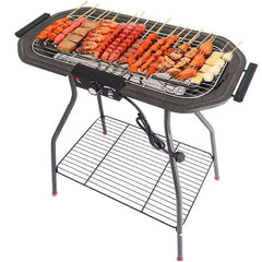 Electric Table Top Grill Griddle – 1800W Non-Stick Hotplate Cooker for Indoor & Outdoor Use – Ideal for Kitchen, BBQ, Camping, Parties & Family Gatherings
