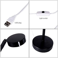 180° Rotatable USB Rechargeable Sunset Light Projector | Relaxing LED Night Light for Kids & Adults