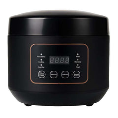 3L Smart Rice Cooker with Steamer – Multi-Functional Electric Cooker with 24H Delay Start, Measuring Cup & Spoon, Perfect for 3–5 People (Multi-Colour)
