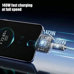 140W Smart Auto Disconnect Charging Adapter
