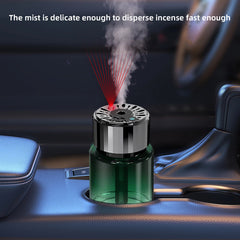 Car Air Freshener – Smart Aroma Diffuser with Essential Oils & Colorful LED Lights, Automatic Odor Elimination for Vehicles, Home & Office (Portable USB Powered)