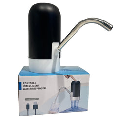Portable Water Bottle Pump | Mini USB Electric Automatic Water Dispenser for Convenient Hydration | Hands-Free Drinking for Home, Office, and Travel
