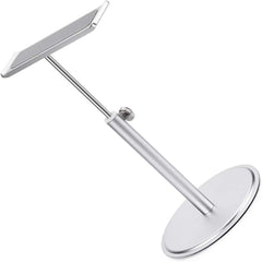 Adjustable Aluminum Headphone Stand – Anti-Slip Desktop Organizer with Storage Shelf | Universal Headset Holder for Gaming, Studio & Office Accessories (Durable & Sleek Design)