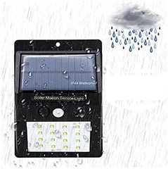 20 LED Solar Motion Sensor Light | Outdoor Wall & Path Lamp for Energy-Efficient Security Lighting